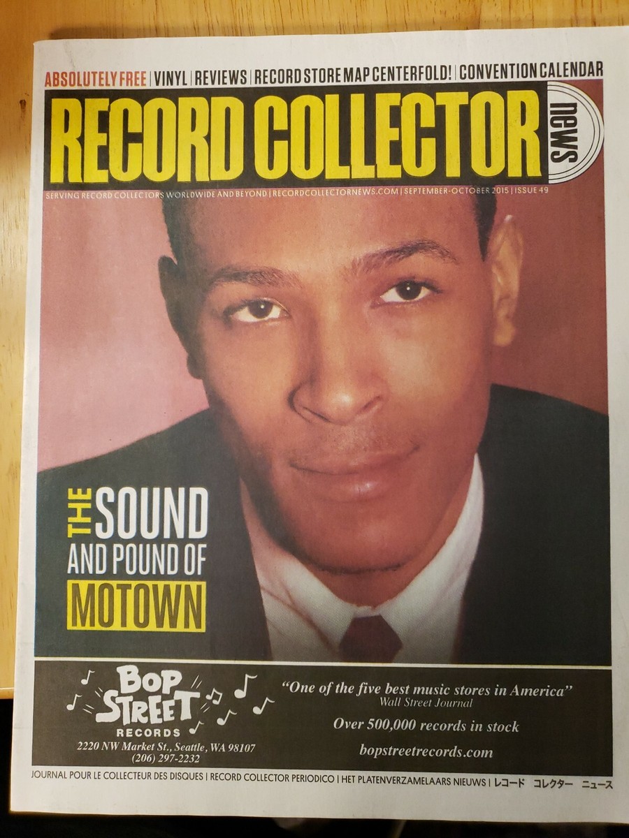 Record Collector News – Marvin Gaye & Motown’s History – Sep/Oct