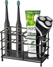 Stainless Steel Bathroom Toothbrush Toothpaste Holder Accessories Organizer