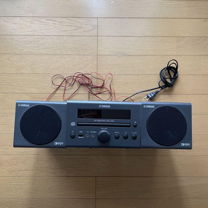 Yamaha CRX-040 CD Black 2011 Microcomponent Systems Audio Very 