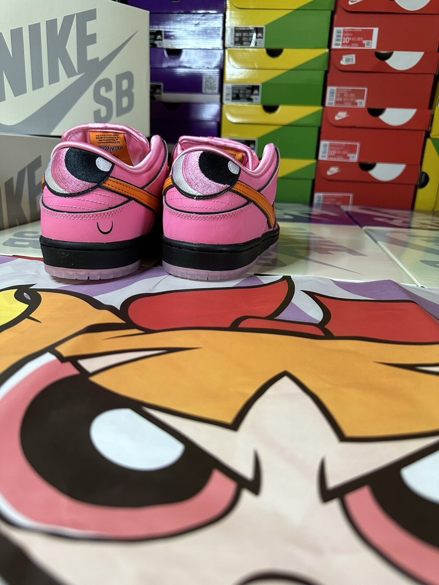Size 15 - Nike The Powerpuff Girls x Dunk Pro SB QS Blossom | eBay