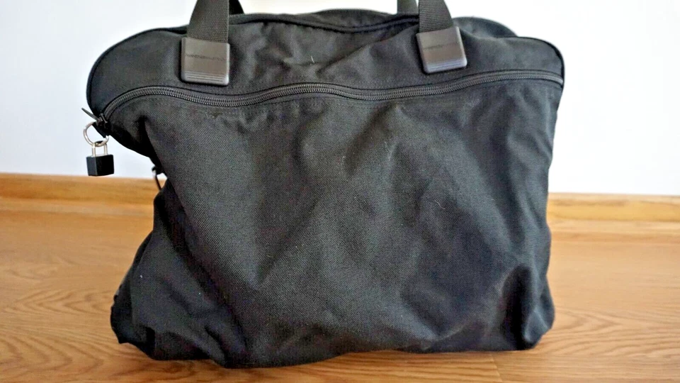 Mandarina Duck Nylon Weave Fashion Designer Duffel Bag Travel Weekender Bag - Image 2 of 4