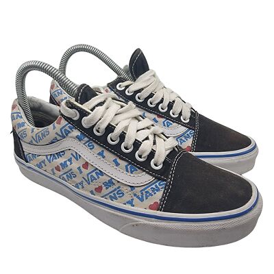 Vans Old Skool Womens I Love Vans I Heart My Vans