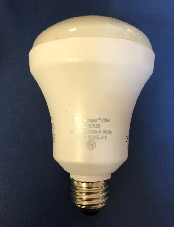GENERAL ELECTRIC Energiesparlampe GENURA R80  E27 120V!!!  23W ENERGY Warm White - Bild 2 von 2