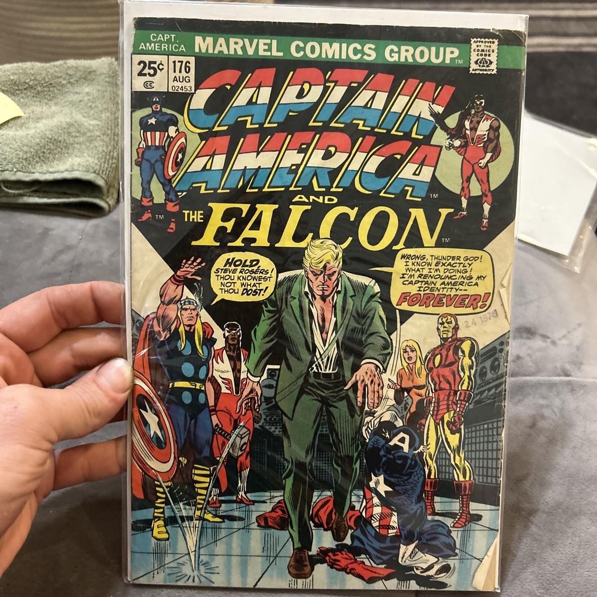 Captain America #176 (Marvel Comics August 1974) | eBay
