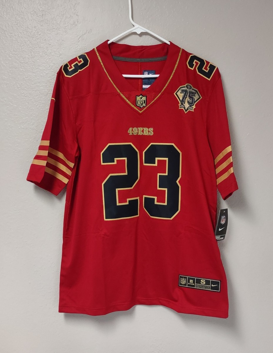 サンフランシスコ・49ers McCaffrey ユニフォーム XL Men's Nike Christian McCaffrey Scarlet San Francisco 49ers