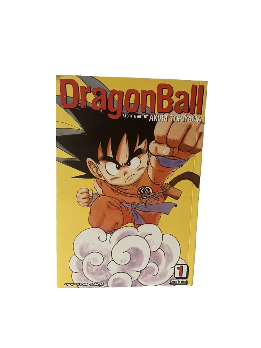 DragonBall Vol. 1 Manga by Akira Toriyama 3 Volumes in 1 Vizbig