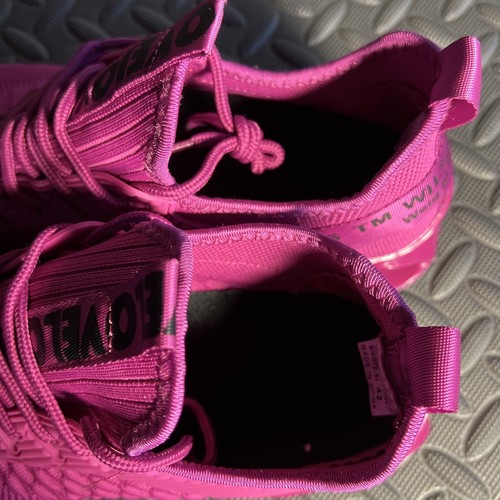 Ovelove Shoes Size 9.5 K1012 Securing System Fusia TM Will Lace Up Activewear - Picture 8 of 11