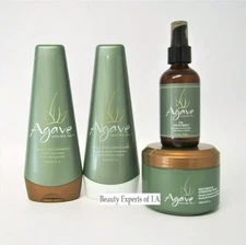 Agave Healing Oil Set ( Shampoo, Conditioner, Mask & Oil Treatment) RETAIL SIZE