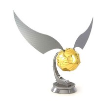 Image of Metal Earth Harry Potter Golden Snitch 3D Sheet Metal Model DIY Kit Gift MMS442