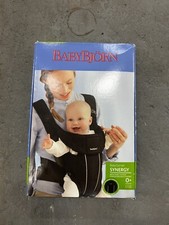BabyBjorn Synergy Baby Carrier Synergy Black 3D Mesh 0 Months 8-26 lbs