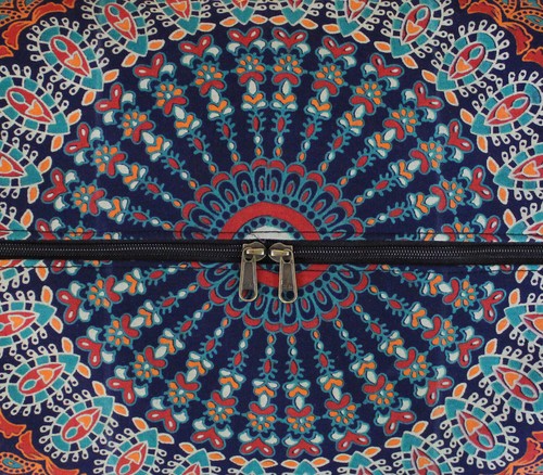 New Indian Duffle Sports Gym Yoga Bag Travel Bags Cotton Hippie Mandala Handbag - Picture 31 of 74