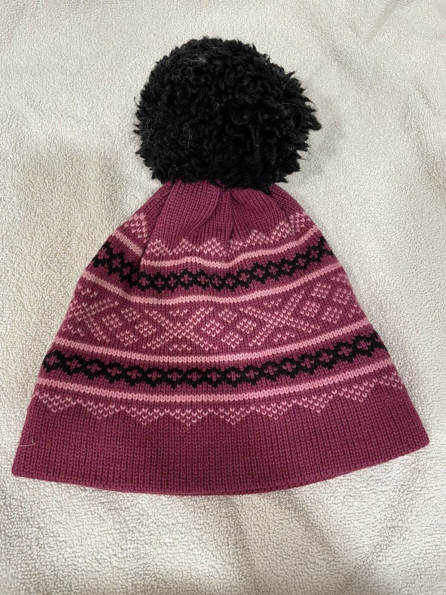 THE ORIGINAL MORIARTY Vintage Hand Knit Wool Hat WITH Pom 