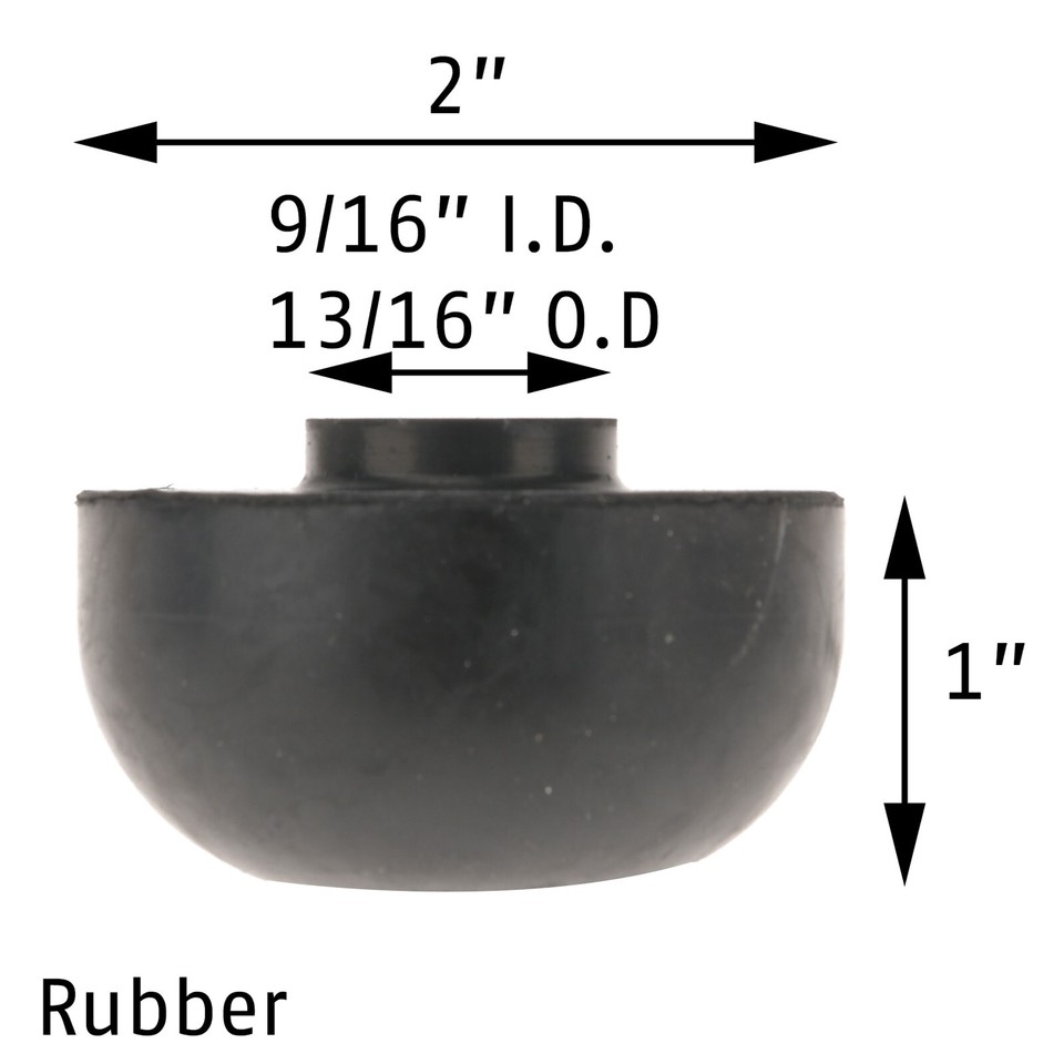Spring End Mount Kit With Rubber Cushions For 1963-1982 Corvette