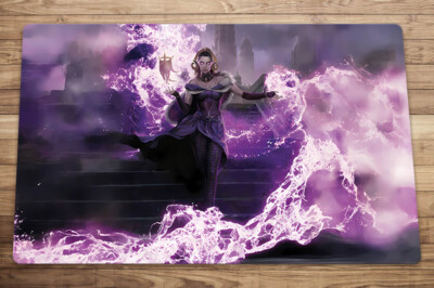 Liliana Trading Card Game Playmat TCG CCG Mat Free Bag | eBay