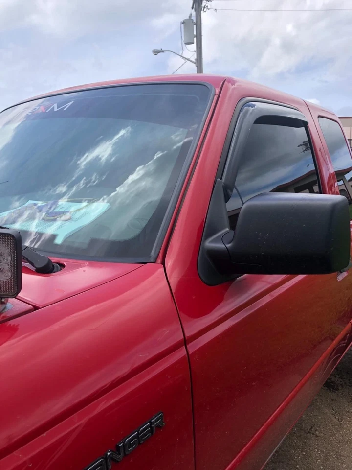 Protectores de lluvia AVS humo en canal viseras de ventilación pantalla para 93-11 Ford Ranger y Mazda Foto 4 de 4