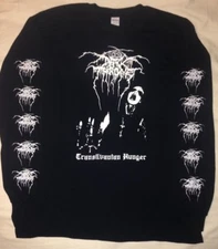 DARKTHRONE Transilvanian Hunger Long Sleeve Shirt old funeral isengard midnight.