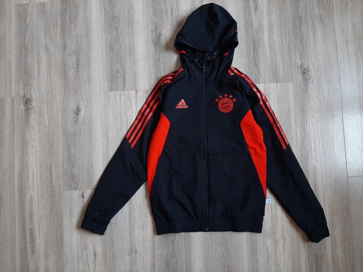 Bayern Munich Football Training All-Weather Soccer Jacket Adidas