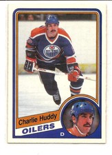 Charlie Huddy 1984 O Pee Chee #244 EX/NM Edmonton Oilers Hockey Card