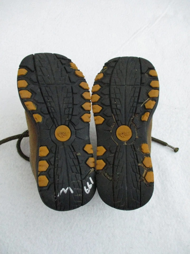 Hi Tec Chimera Lite Boots Junior Boys 13 Brown Suede Shoes Lace Kids Waterproof - Image 4 of 4