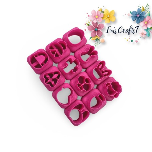 Mini Easter polymer Clay Cutters - Handmade Earrings - Ceramic Tools - Picture 3 of 6