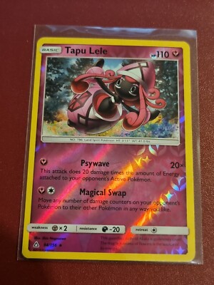 Pokemon Karte Sonne & Mond Ultra Prisma Tapu Lele 94/156 Rare Reverse Holo TCG