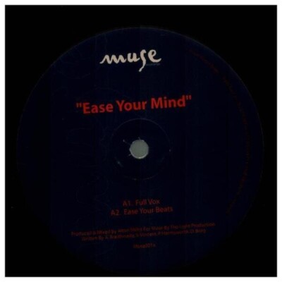 Alton Miller Ease Your Mind Vinyl Single 12inch Muse Recordings