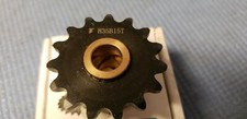 Tsubaki Min Plain Bore Sprocket 15 Teeth 3/8" Chain Pitch Chain Size 35 H35B15T