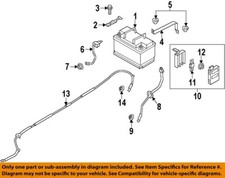 PORSCHE OEM 06-23 718 Boxster Battery-Hold Down Strap Bolt 90037801701