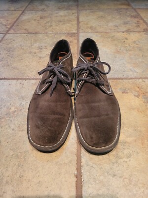 John Varvatos Brown Suede Chukka Boots Men\'s 8 s-l400.jpg main image 3