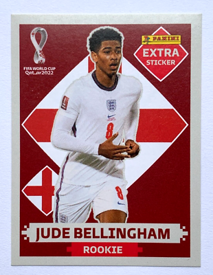 2022 FIFA WC Qatar 2022 Panini #03 JUDE BELLINGHAM England RC