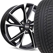 19 Zoll Winterräder MAM RS6 BFP Alufelgen 225/35 für VW Golf Sportsvan AUV, 1KM