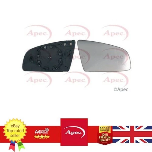 Brand New Exterior Mirror Glass For Audi A4 00-04 APEC AMG2086