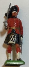 Britains 1/32 Scale Coldstream Royal Scotts Guard Officer Metal Toy Soldier
