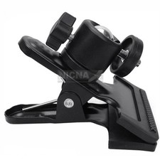 360  Ball Socket Head Spring Clamp Clip f Studio Flash Trigger Photograph Camera