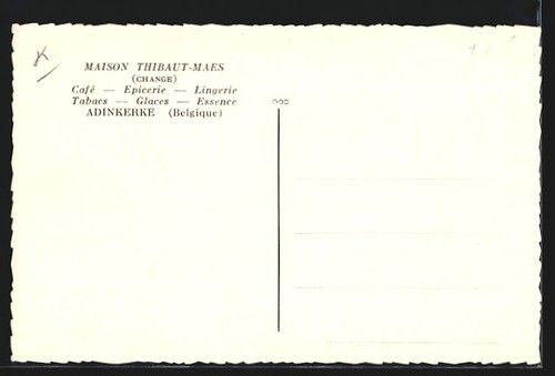 AK Adinkerke, Café des Dunes  - Bild 2 von 2