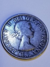 1953 CANADA 50 CENTS coin  50 SILVER