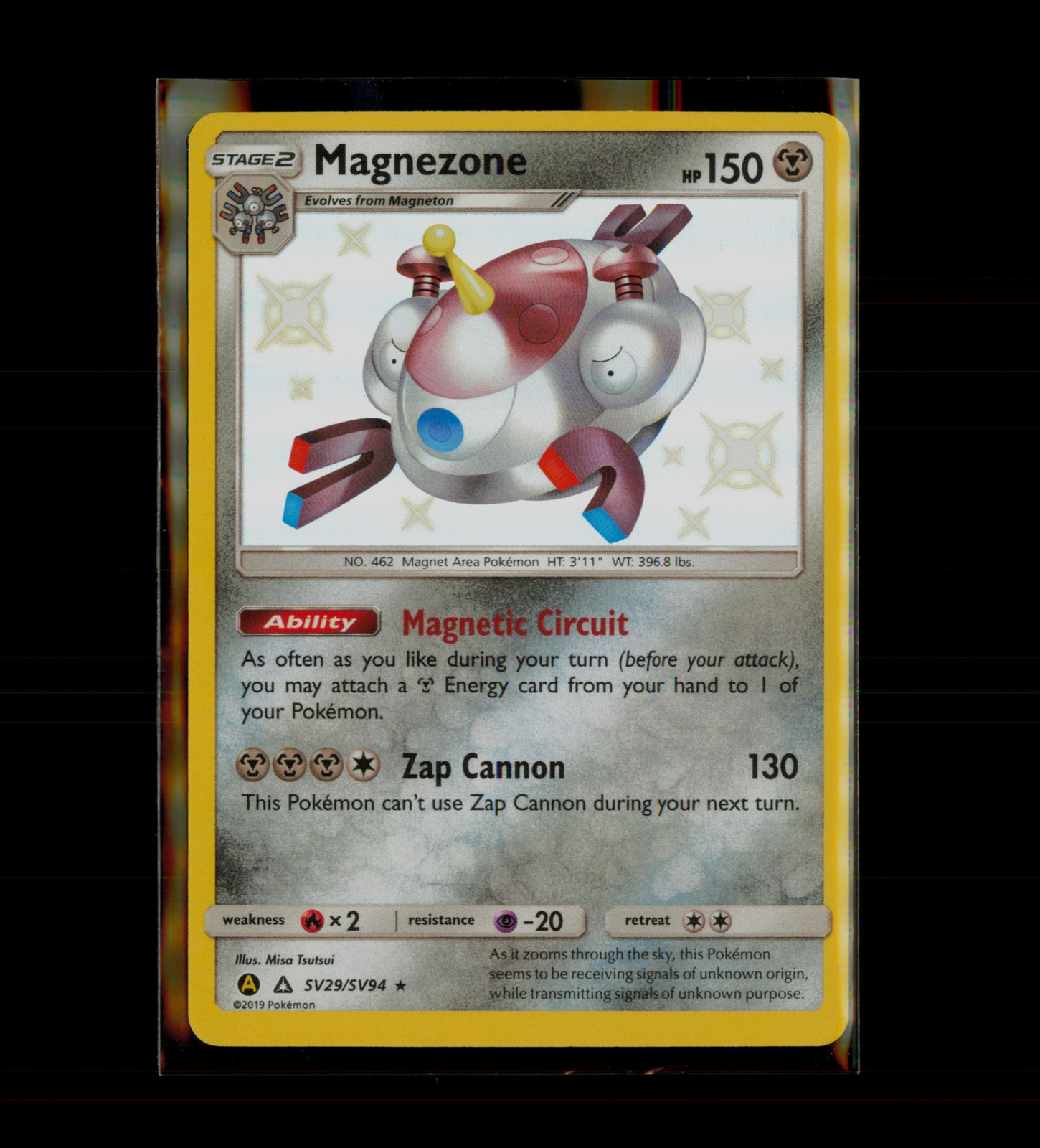 Hidden Fates: Shiny Vault #SV29/SV94 Magnezone