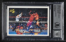 BAS 1990 Classic WWF History of Wrestlemania Jake The Snake Roberts #114 ow6