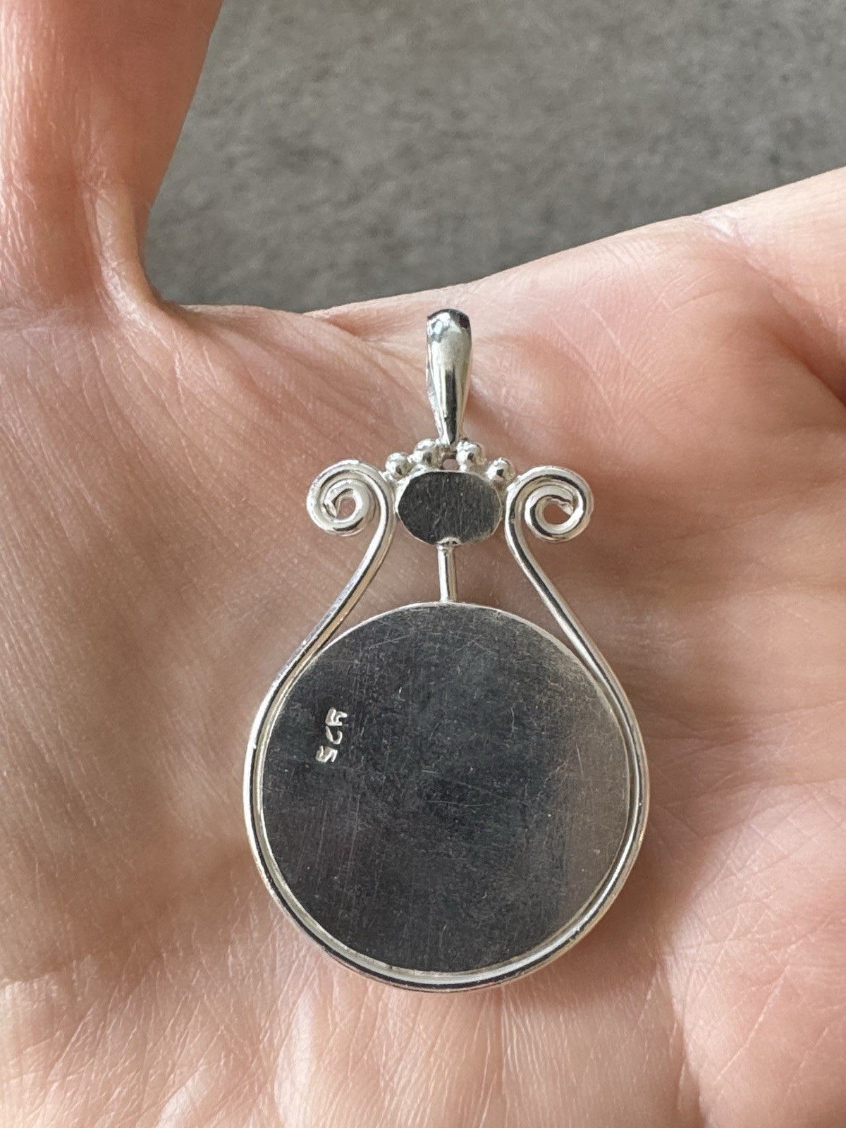 Natural Ruby Zoisite Gemstone Pendant 925 Sterlin… - image 3