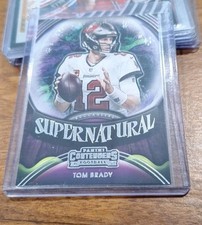 2021 Contenders Supernatural SILVER Tom Brady PATRIOTS / BUCCANEERS