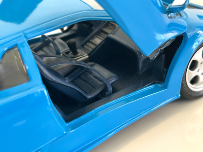 Maisto 1995 Lamborghini Jota Special Edition BLUE Diecast Model