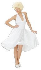COSTUME VESTITO FANTASIA ADULTO HOLLYWOOD MARILYN