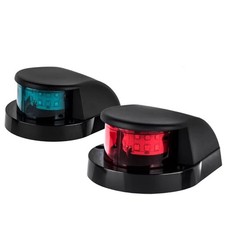 LED Boat Navigation Light Red and Green LED Marine Navigation Light Boat Bow ...