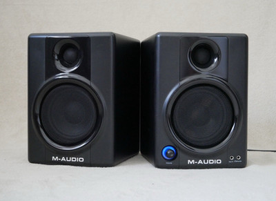 M-Audio AV 40 Studiomonitore, 20W, Aktiv, Schwarz, RCA/TRS