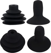 4Pcs Wheelchair Joystick Knob and Gaiter Set Power Chair Controller Accessories