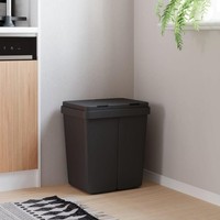 Duo MüLleimer Anthrazit 2X25 L