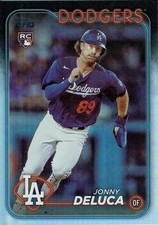 2024 Topps #233 Jonny DeLuca Rainbow Foil