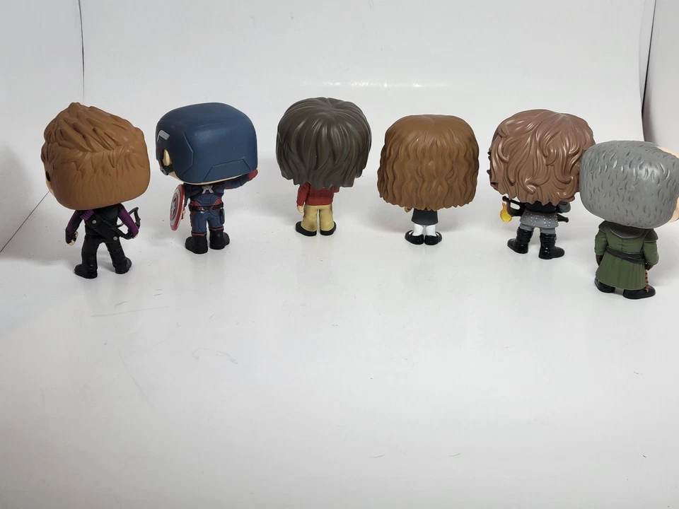 Funko Pop Lote Capitán América Harry Potter Juego de Tronos Marvel Juego de 6 Figuras Set Foto 2 de 4