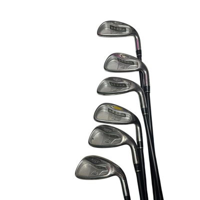 #ad Taylormade RAC OS Iron Set 46 PW Steel Light Metal Stiff Flex Shafts Mens RH $130.49