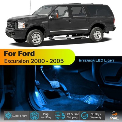 22x For 2000 - 2005 Ford Excursion Interior LED Lights Bulb Package Kit Ice Blue
